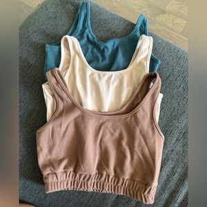 Bundle 3 sports bras super soft! m